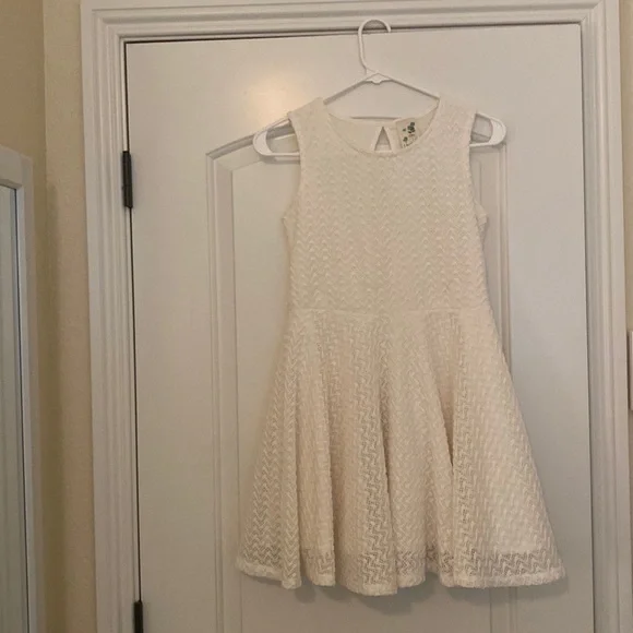 Lily Bleu Dresses Lily Bleu White Patterned Dress Poshmark